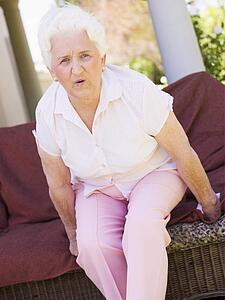 Woman With Back Pain