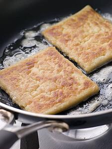 Potato Farls Frying in Butter