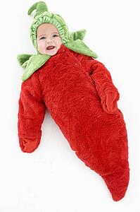 Baby in pepper costume