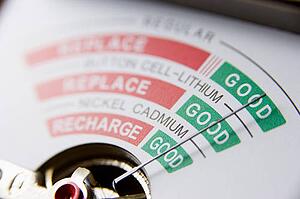 Battery Meter Reading Good Battery