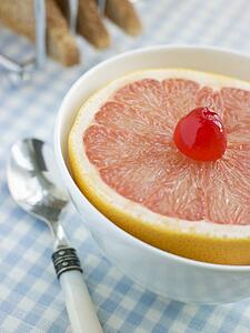 Half a Pink Grapefruit