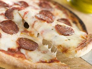 Slice of Pepperoni Pizza