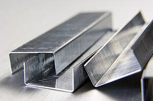 Close-Up Of Staples