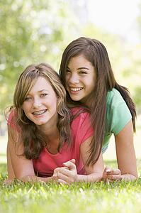 Portrait Of Teenage Girls