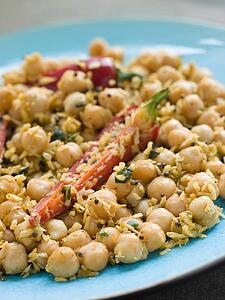 Chick Peas and Coconut with Chilli
