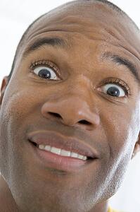 Head shot of man smiling