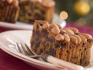 Wedge of Dundee Cake