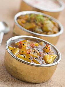 Mango Chutney with Lime Pickle and Raita