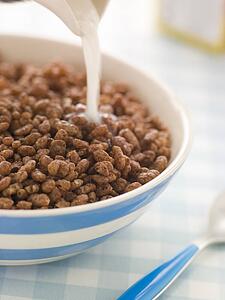 Chocolate coated Puffed Rice Cereal