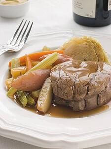 Plated Fillet of Beef a la Ficelle