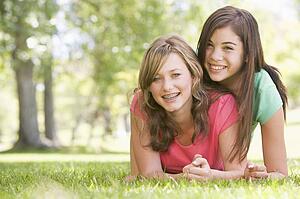 Portrait Of Teenage Girls