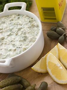 Making Tartare Sauce