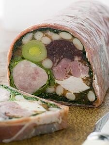 Charcuterie and Haricot Blanc Ragout