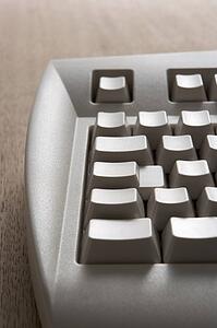 Computer Keyboard With Blank Keys