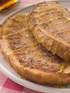 French Cinnamon Toast With Syrup