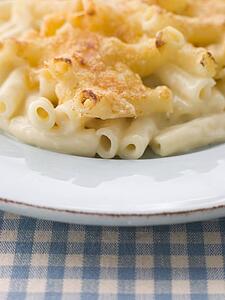 Plate of Macaroni Cheese