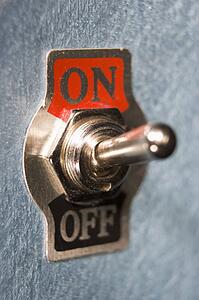 Close Up Of Switch