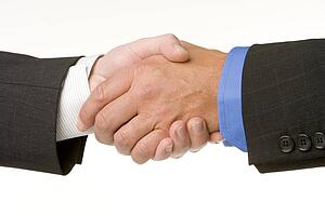 Businessmen Shaking Hands 