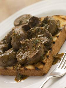 Devilled Lambs Kidneys on Toast