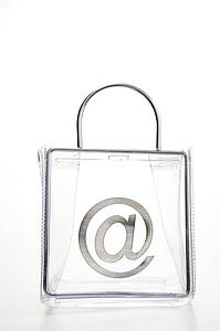'At' Symbol In A Bag