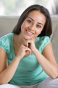 Portrait Of Teenage Girl 