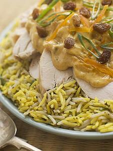 Coronation Chicken and Rice Salad