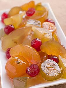 Plate of Mustard Fruits