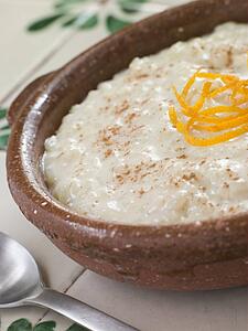 Orange and Cinnamon Rice Pudding