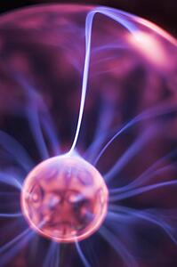Close Up Of Plasma Ball