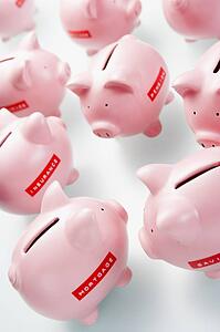 Accumulation Of Piggy Banks