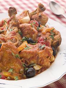 Sauted Chicken Provencale