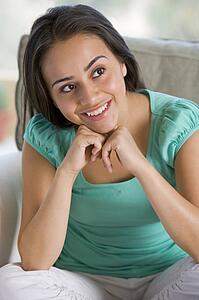 Portrait Of Teenage Girl 