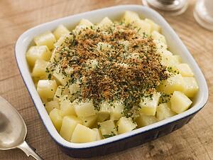 Dish of Demonico Potatoes
