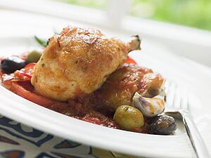 Chicken Chilindron- Pollo al Chilindron