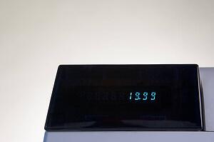 Digital Display Of Cash Register