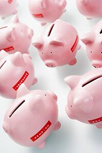 Accumulation Of Piggy Banks