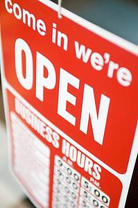 Open Shop Sign