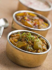 Lime Pickle with Mango Chutney and Raita