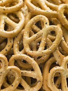 Salted pretzels