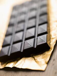 Dark, plain, chocolate
