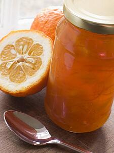 Jar of marmalade