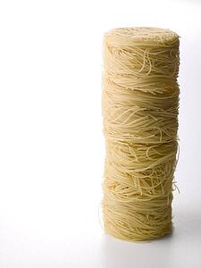 Stack of Vermicelli Pasta