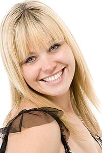 Portrait Of Woman Smiling 