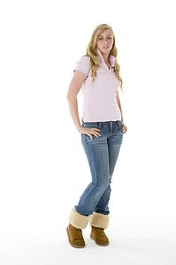 Portrait Of A Teenage Girl