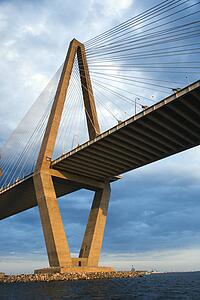 Cooper River Bridge in Charleston, South Carolina