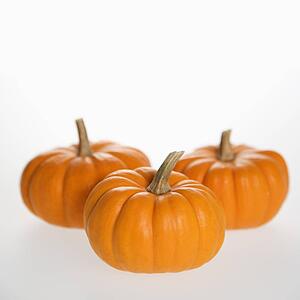 Orange pumpkins