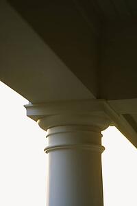 Column support of porch