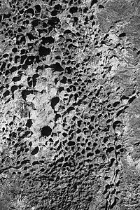Detail of igneous rock formation
