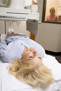 Patient Having An X-Ray