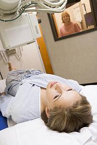 Patient Having An X-Ray